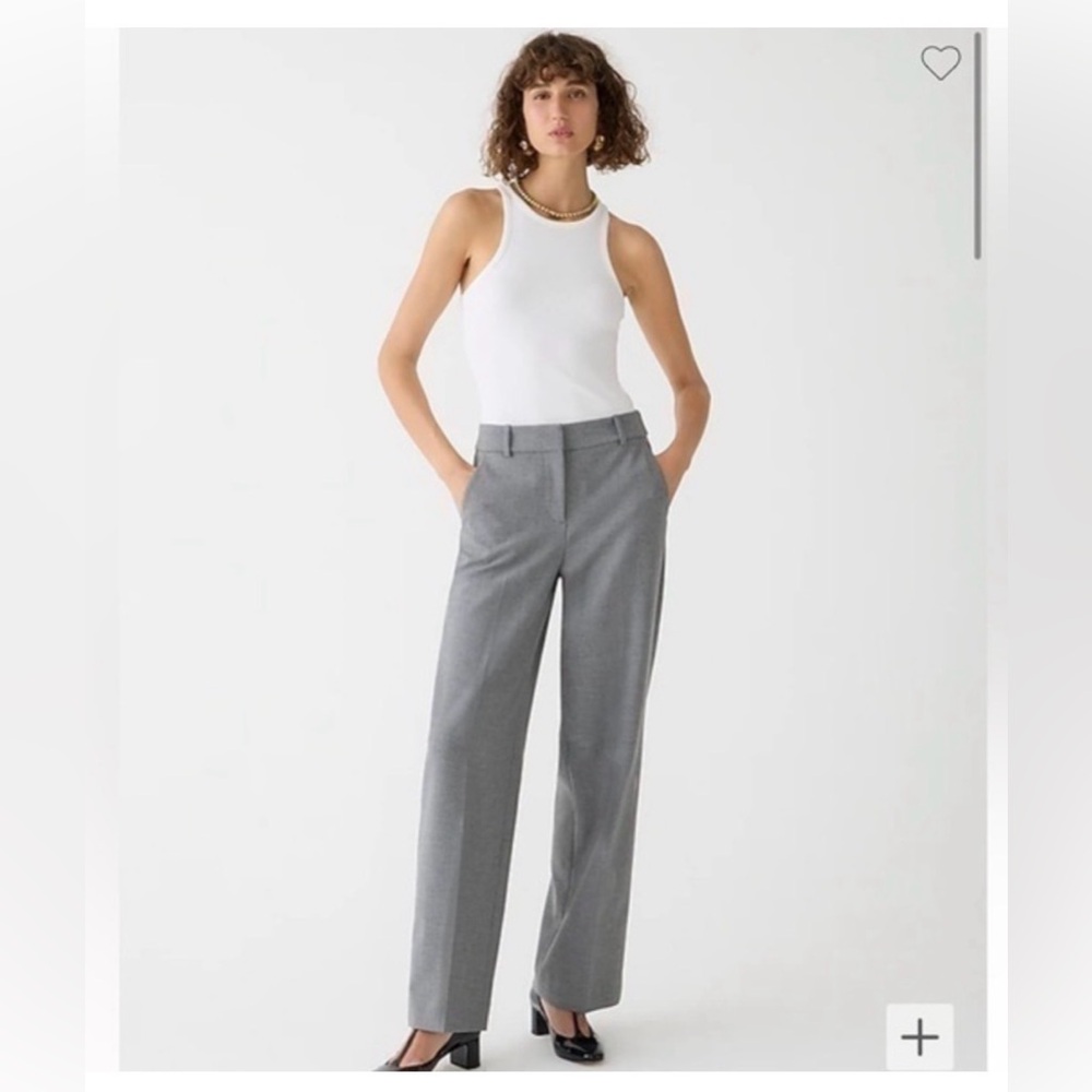 J Crew Sydney wide-leg pant 4 Tall NWT